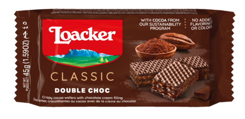 loacker double chocolayte